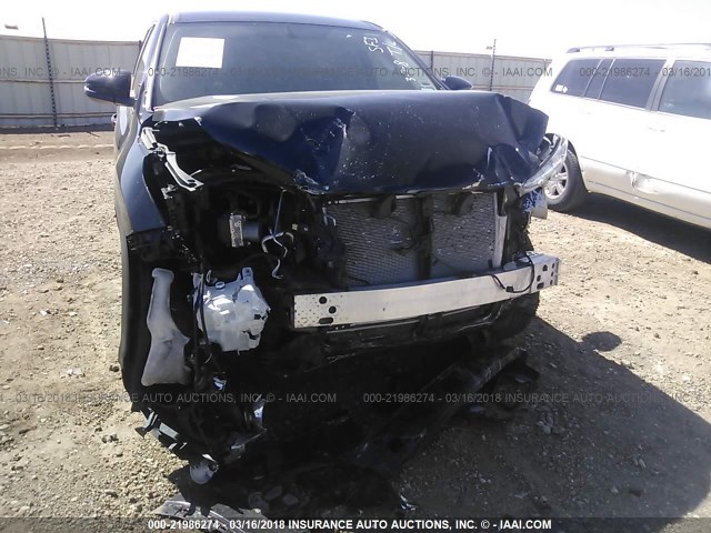 5TDZKRFH0GS186049 - 2016 TOYOTA HIGHLANDER LE/LE PLUS შავი ფოტო 6