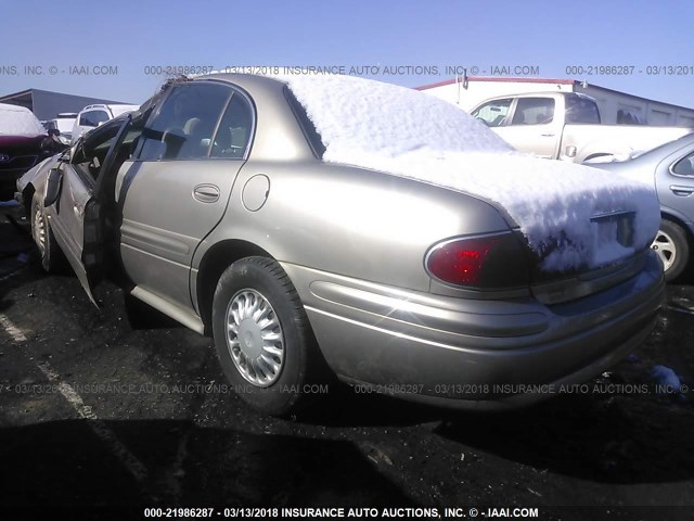 1G4HP52K434122136 - 2003 BUICK LESABRE CUSTOM Champagne photo 3