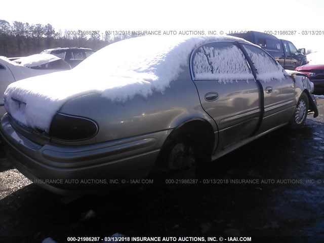 1G4HP52K434122136 - 2003 BUICK LESABRE CUSTOM Champagne photo 4