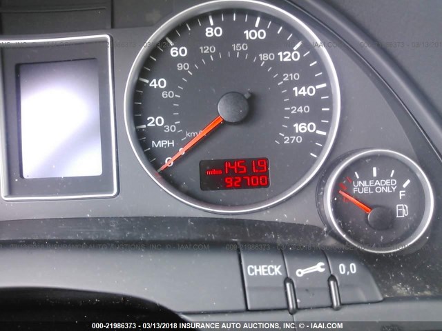 WAUAF78E38A030415 - 2008 AUDI A4 2.0T BLACK photo 7