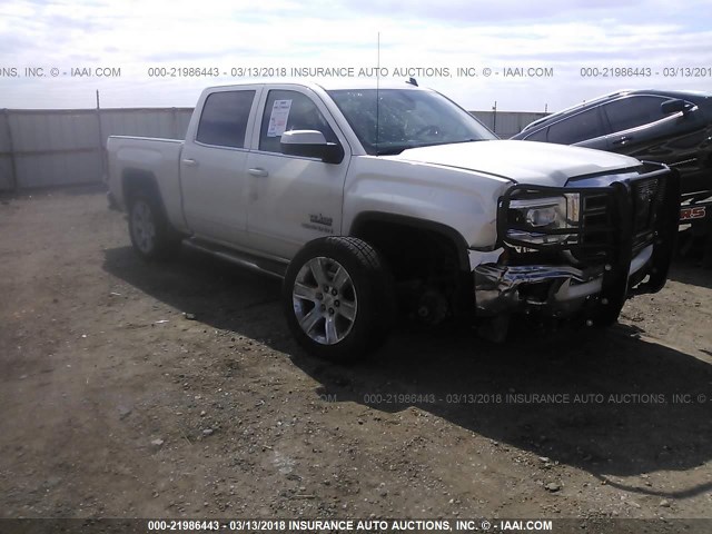 3GTP1UEC5EG184795 - 2014 GMC SIERRA C1500 SLE WHITE photo 1