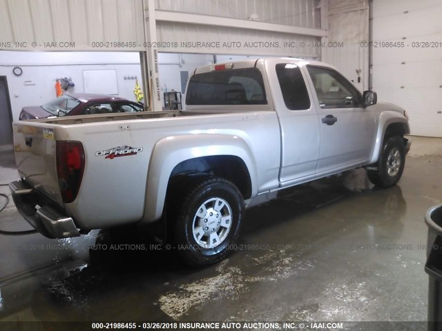 1GTDT19E878108262 - 2007 GMC CANYON CREAM photo 4