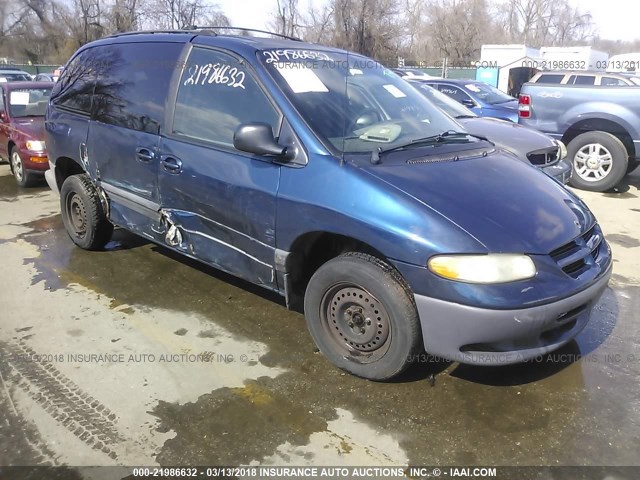 2B4GP45G6YR870292 - 2000 DODGE CARAVAN SE/SPORT Dark Blue photo 6