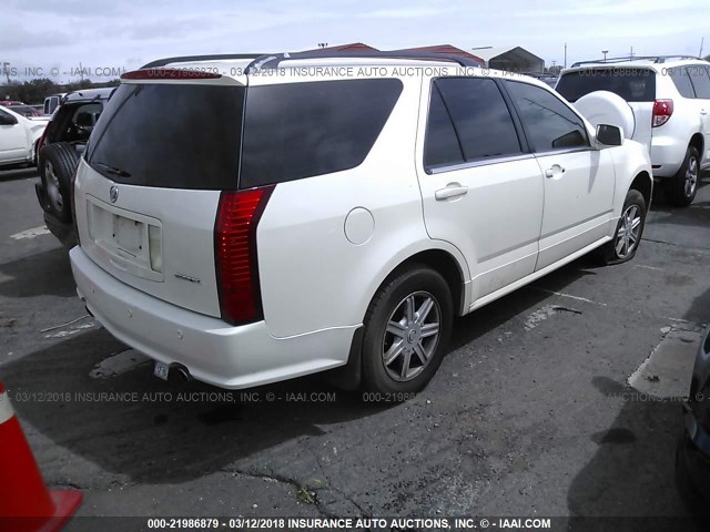 1GYEE637040151343 - 2004 CADILLAC SRX WHITE photo 4