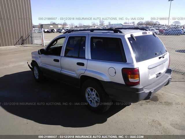 1J4GW48S04C283363 - 2004 JEEP GRAND CHEROKEE LAREDO/COLUMBIA/FREEDOM 银色 照片 3