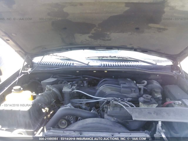 1FMZU63K84UB51691 - 2004 FORD EXPLORER XLT/XLT SPORT/NBX 黑色 照片 10