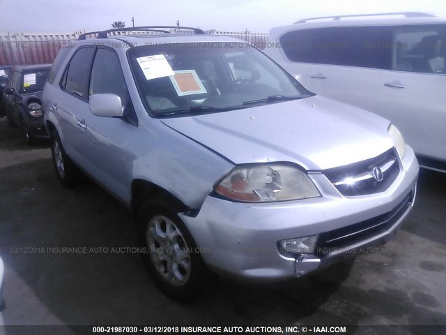 2HNYD18692H547265 - 2002 ACURA MDX TOURING SILVER photo 1