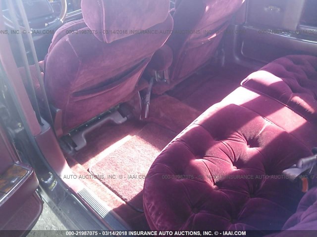 1C3XY66R6MD111882 - 1991 CHRYSLER NEW YORKER FIFTH AVENUE MAROON photo 8