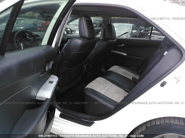 4T1BF1FK6EU803090 - 2014 TOYOTA CAMRY L/SE/LE/XLE 白色 照片 8