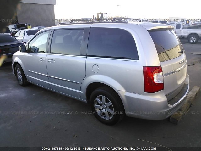 2A4RR5DG4BR735455 - 2011 CHRYSLER TOWN & COUNTRY TOURING SILVER photo 3