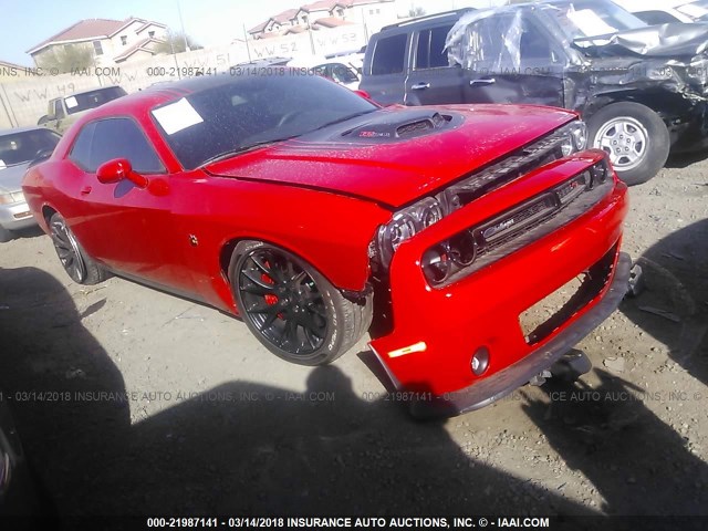 2C3CDZFJXJH172561 - 2018 DODGE CHALLENGER R/T 392 RED photo 1