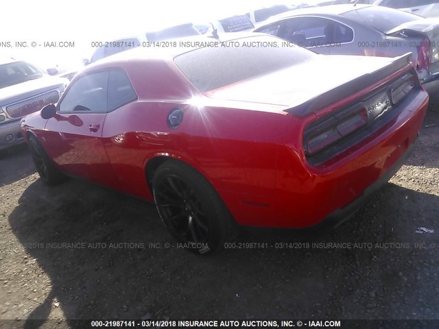 2C3CDZFJXJH172561 - 2018 DODGE CHALLENGER R/T 392 RED photo 3