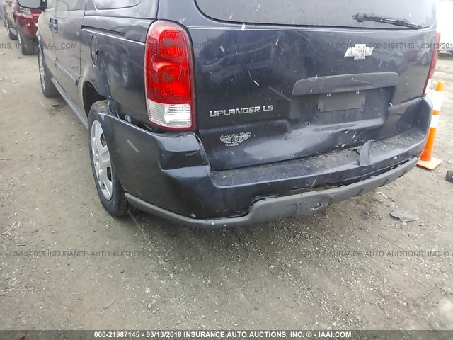 1GNDV23L86D209970 - 2006 CHEVROLET UPLANDER LS BLUE photo 6