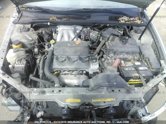 4T1BF30K62U001154 - 2002 TOYOTA CAMRY LE/XLE/SE SILVER photo 10