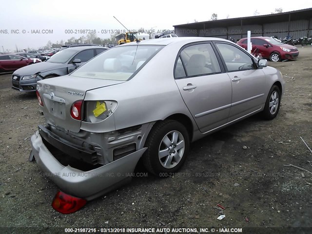 1NXBR32E73Z022711 - 2003 TOYOTA COROLLA CE/LE/S GOLD photo 4