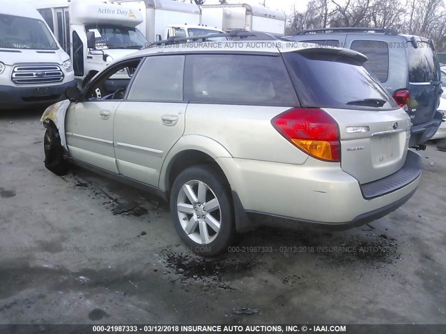 4S4BP62C377325074 - 2007 SUBARU LEGACY OUTBACK 2.5I LIMITED SILVER photo 3