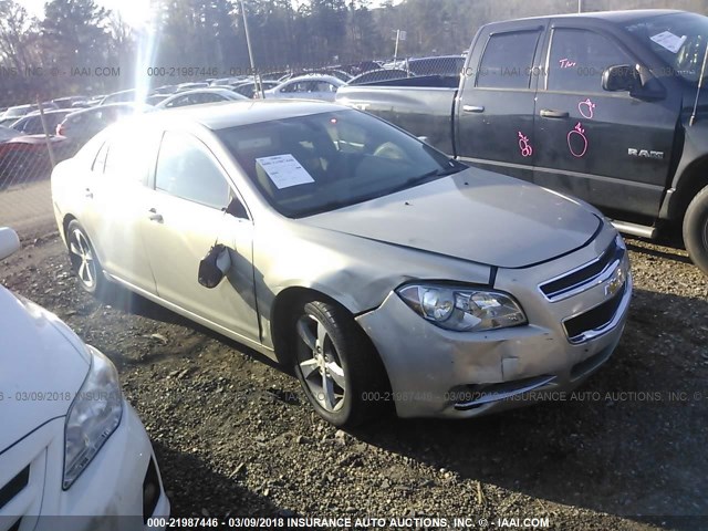 1G1ZC5EU3BF182714 - 2011 CHEVROLET MALIBU 1LT 金色 照片 1