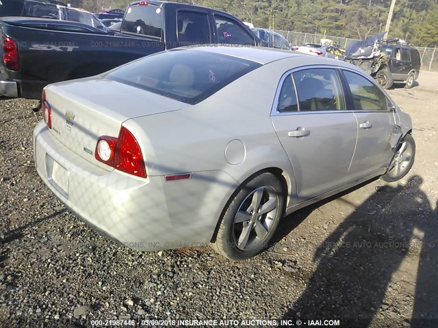 1G1ZC5EU3BF182714 - 2011 CHEVROLET MALIBU 1LT 金色 照片 4