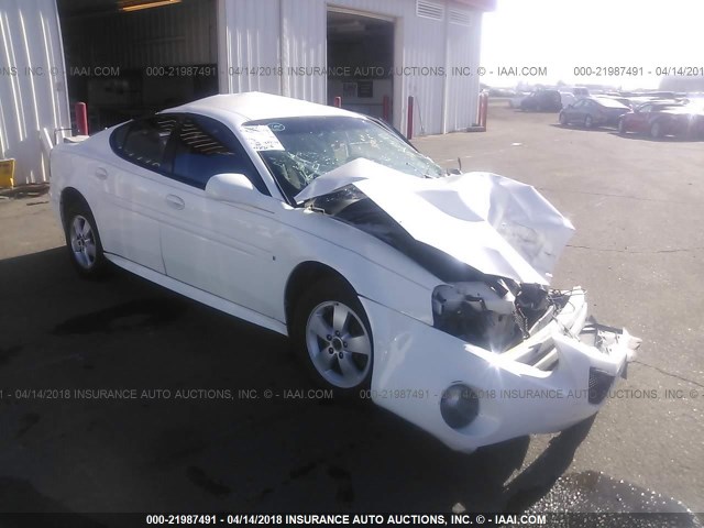 2G2WP552361149825 - 2006 PONTIAC GRAND PRIX WHITE photo 1
