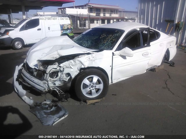 2G2WP552361149825 - 2006 PONTIAC GRAND PRIX WHITE photo 2