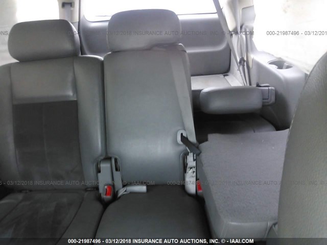 1D8HB58N17F536202 - 2007 DODGE DURANGO LIMITED GRAY photo 8