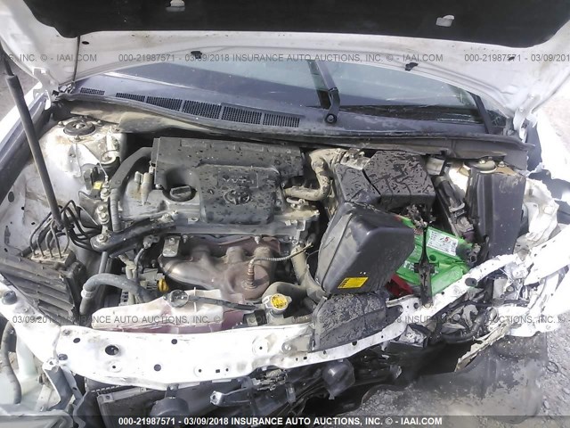 4T1BF1FK6CU526647 - 2012 TOYOTA CAMRY SE/LE/XLE Ақ фото 10