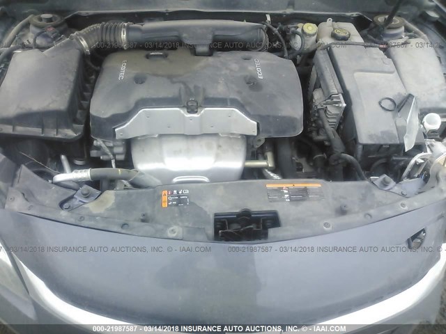 1G11C5SL5FF293599 - 2015 CHEVROLET MALIBU 1LT 蓝色 照片 10