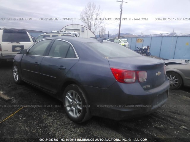 1G11C5SL5FF293599 - 2015 CHEVROLET MALIBU 1LT 蓝色 照片 3