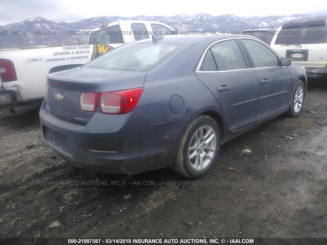 1G11C5SL5FF293599 - 2015 CHEVROLET MALIBU 1LT 蓝色 照片 4