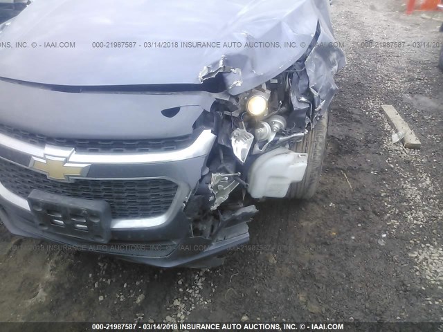 1G11C5SL5FF293599 - 2015 CHEVROLET MALIBU 1LT 蓝色 照片 6