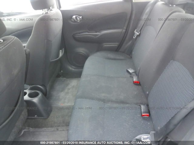 3N1CE2CP1FL358242 - 2015 NISSAN VERSA NOTE S/S PLUS/SV/SL/SR GRAY photo 8