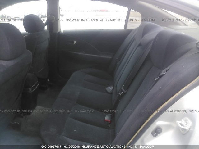 1N4AL11D94C162206 - 2004 NISSAN ALTIMA S/SL SILVER photo 8