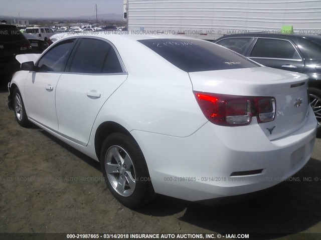 1G11C5SA0DF296180 - 2013 CHEVROLET MALIBU 1LT თეთრი ფოტო 3