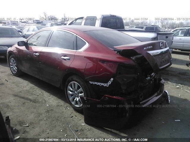 1N4AL3AP2DC907321 - 2013 NISSAN ALTIMA 2.5/S/SV/SL RED photo 3