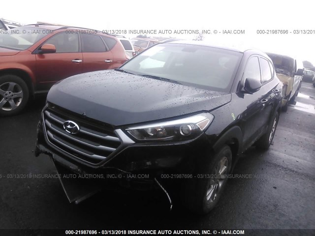 KM8J33A20HU548870 - 2017 HYUNDAI TUCSON LIMITED/SPORT AND ECO/SE BLACK photo 2
