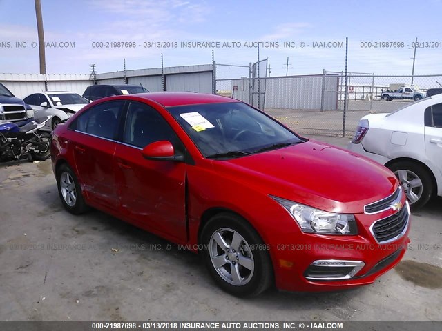 1G1PE5SB9G7136603 - 2016 CHEVROLET CRUZE LIMITED LT RED photo 1