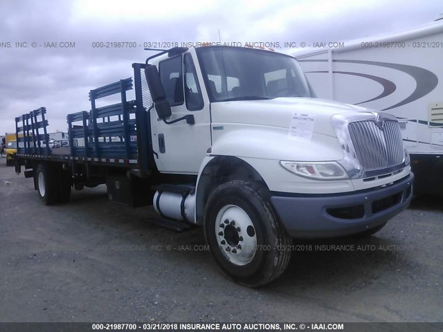 3HAMKAAN5DL238104 - 2013 INTERNATIONAL 4400 4400 WHITE photo 1