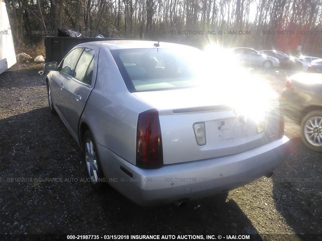 1G6DW677750121916 - 2005 CADILLAC STS SILVER photo 3