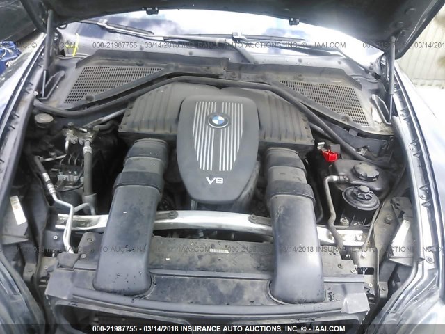 5UXFE83509L309074 - 2009 BMW X5 XDRIVE48I Noir photo 10