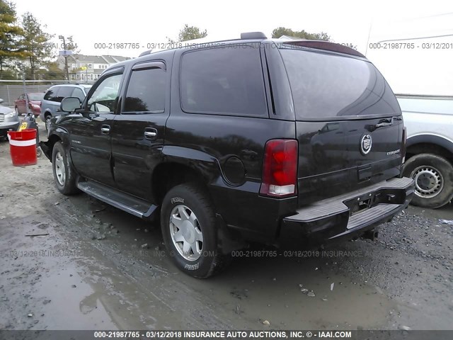 1GYEK63N72R155910 - 2002 CADILLAC ESCALADE LUXURY BLACK photo 3