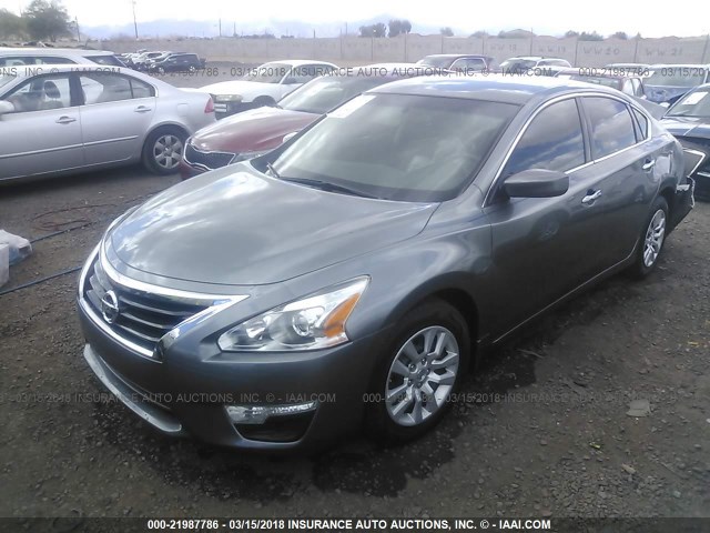 1N4AL3AP2FC478829 - 2015 NISSAN ALTIMA 2.5/S/SV/SL GRAY photo 2