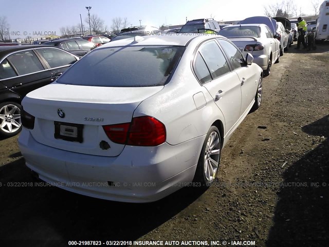 WBAPK7G55BNN85051 - 2011 BMW 328 XI WHITE photo 4