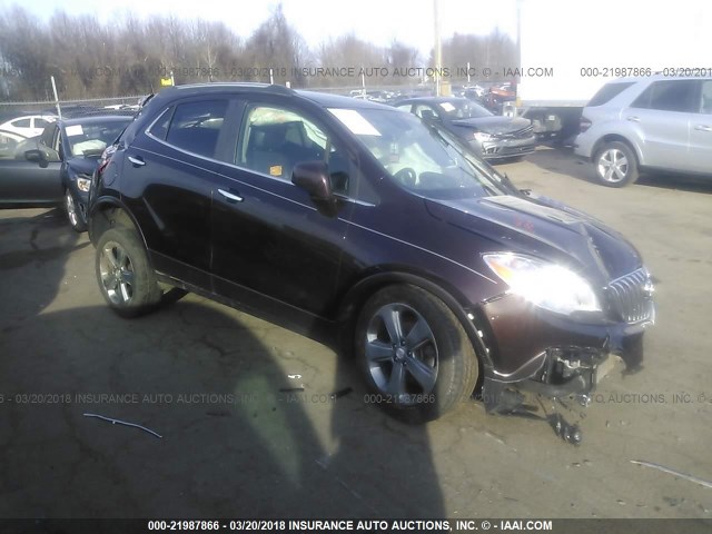 KL4CJFSB8DB187147 - 2013 BUICK ENCORE CONVENIENCE 棕色 照片 1