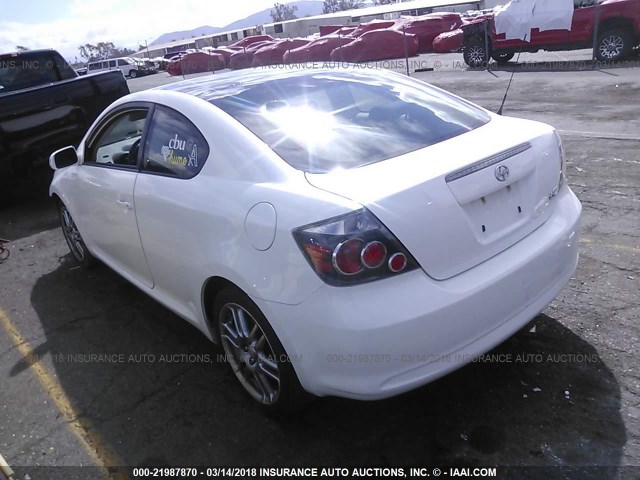 JTKDE167X80238309 - 2008 TOYOTA SCION TC 白色 照片 3