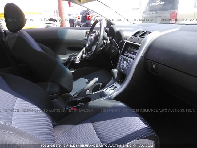 JTKDE167X80238309 - 2008 TOYOTA SCION TC 白色 照片 5