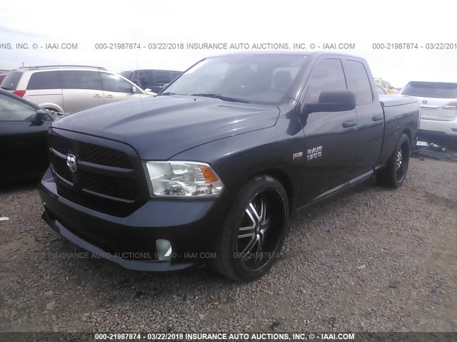 1C6RR6FT4ES398169 - 2014 RAM 1500 ST GRAY photo 2