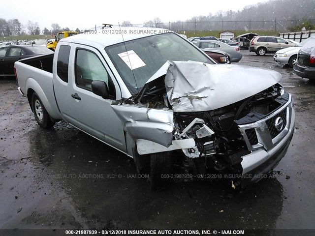 1N6BD0CT2HN732709 - 2017 NISSAN FRONTIER S/SV SILVER photo 1