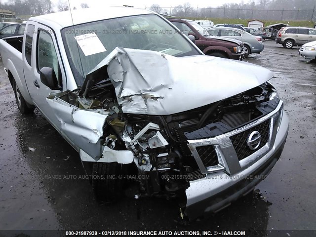 1N6BD0CT2HN732709 - 2017 NISSAN FRONTIER S/SV SILVER photo 6