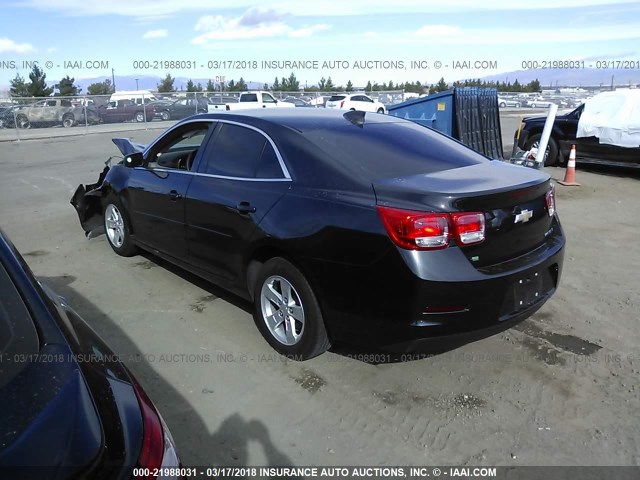 1G11B5SL5FF265546 - 2015 CHEVROLET MALIBU LS 黑色 照片 3