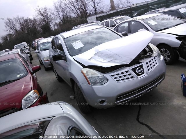 JN8AS58V09W179912 - 2009 NISSAN ROGUE S/SL SILVER photo 1